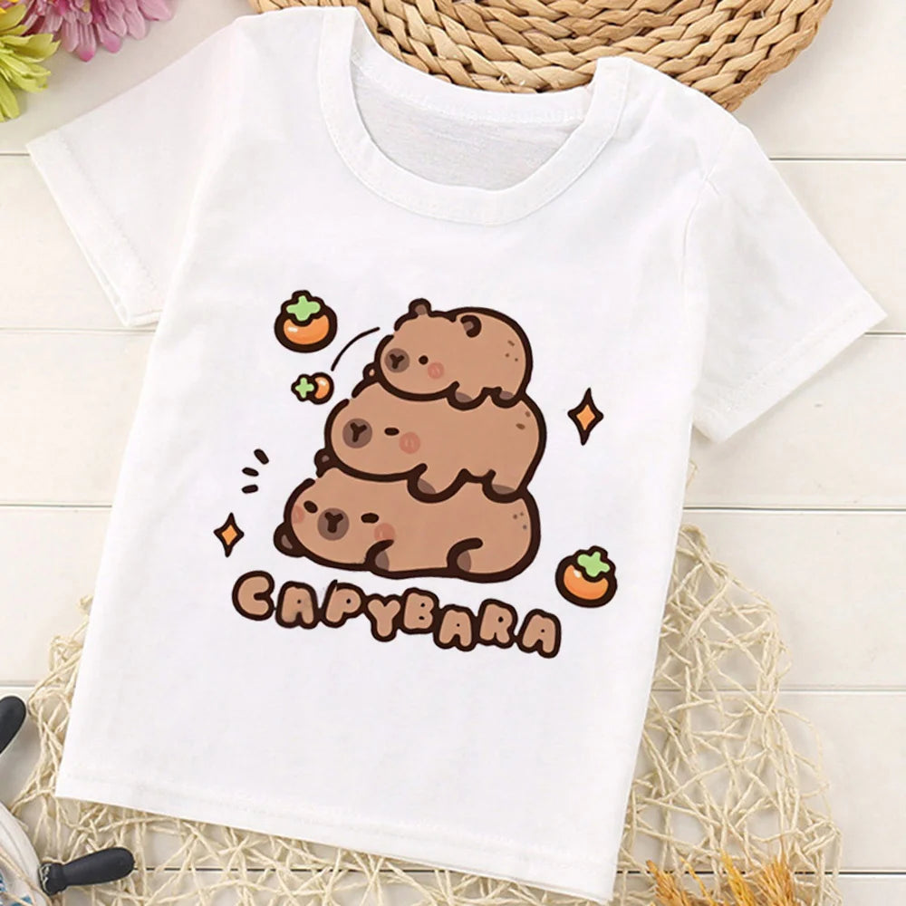 Kapybara T Shirts för barn
