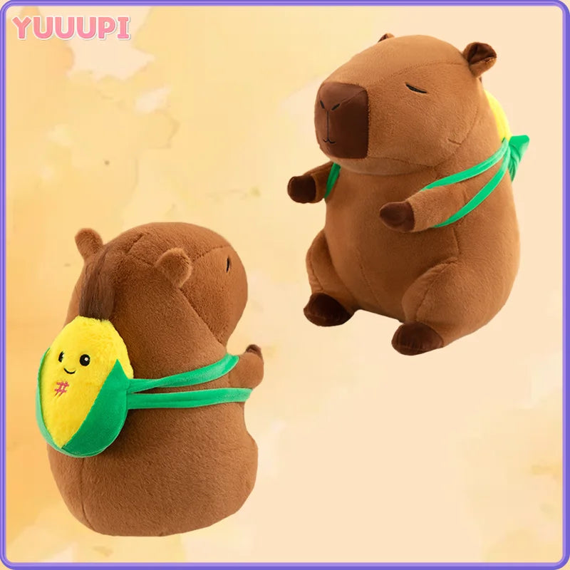 Kapybara med föremål