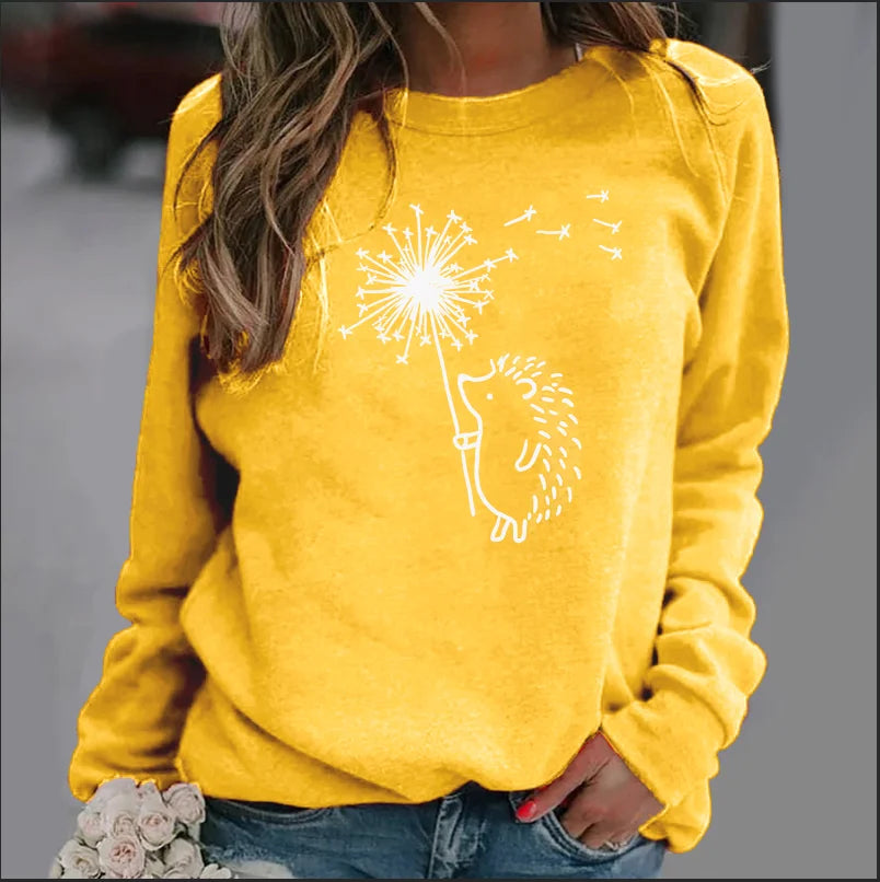 Igelkott + Maskros Tröja