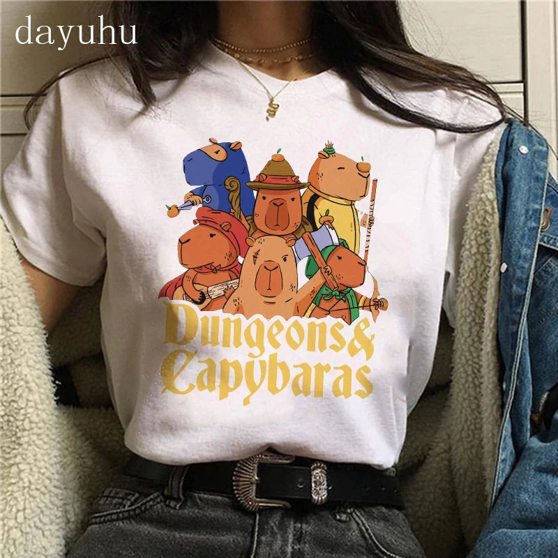 Capybara T-Shirts (Olika typer)