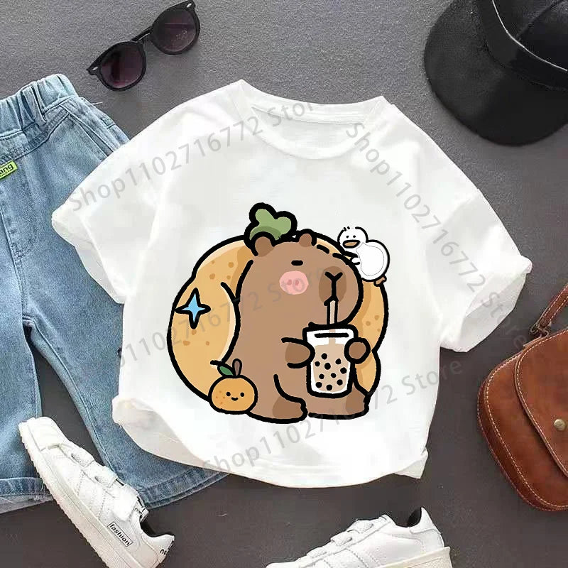 Kapybara, T-Shirt (Barn)