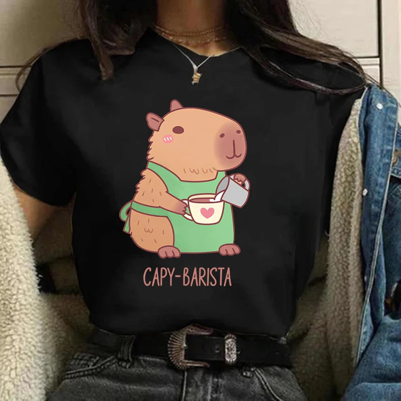 Capybara T-Shirts (Olika typer)