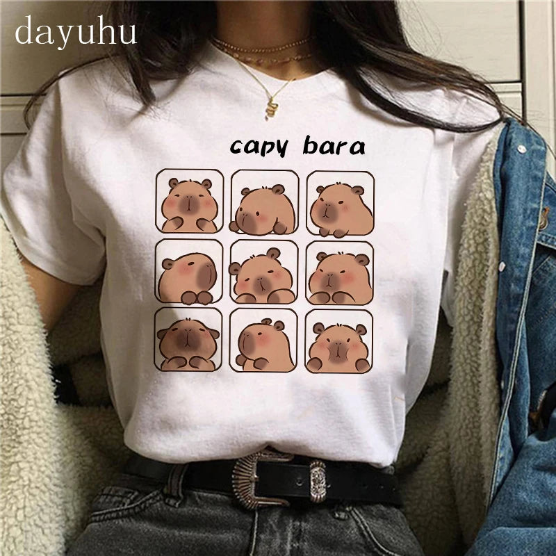 Capybara T-Shirts (Olika typer)
