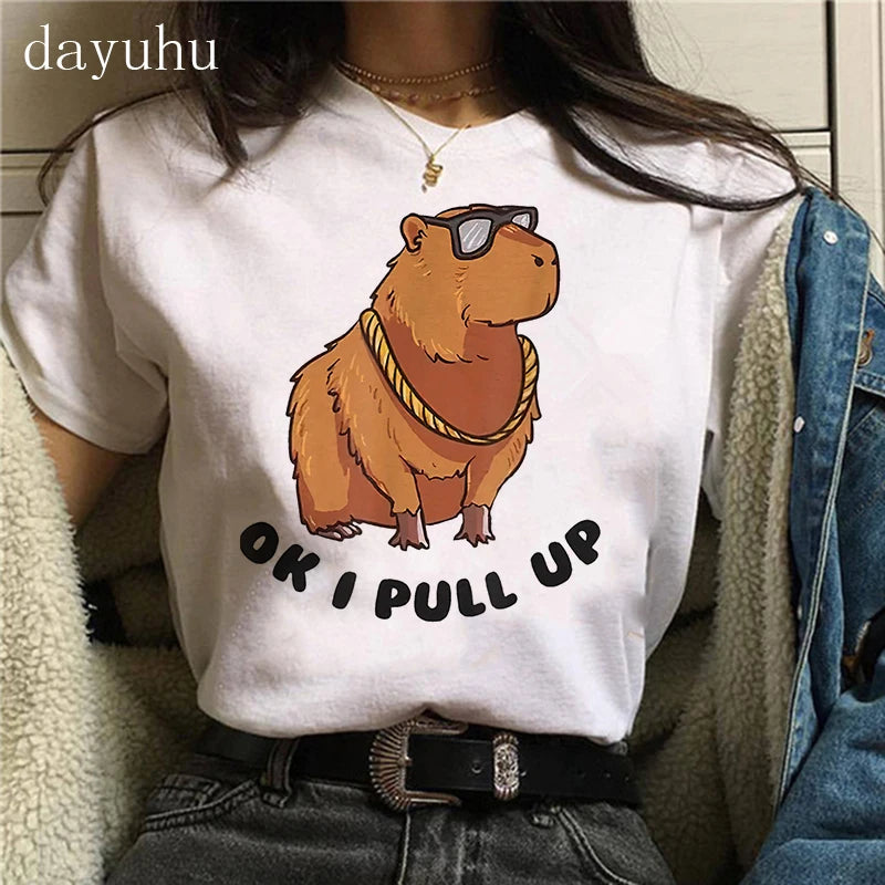 Capybara T-Shirts (Olika typer)