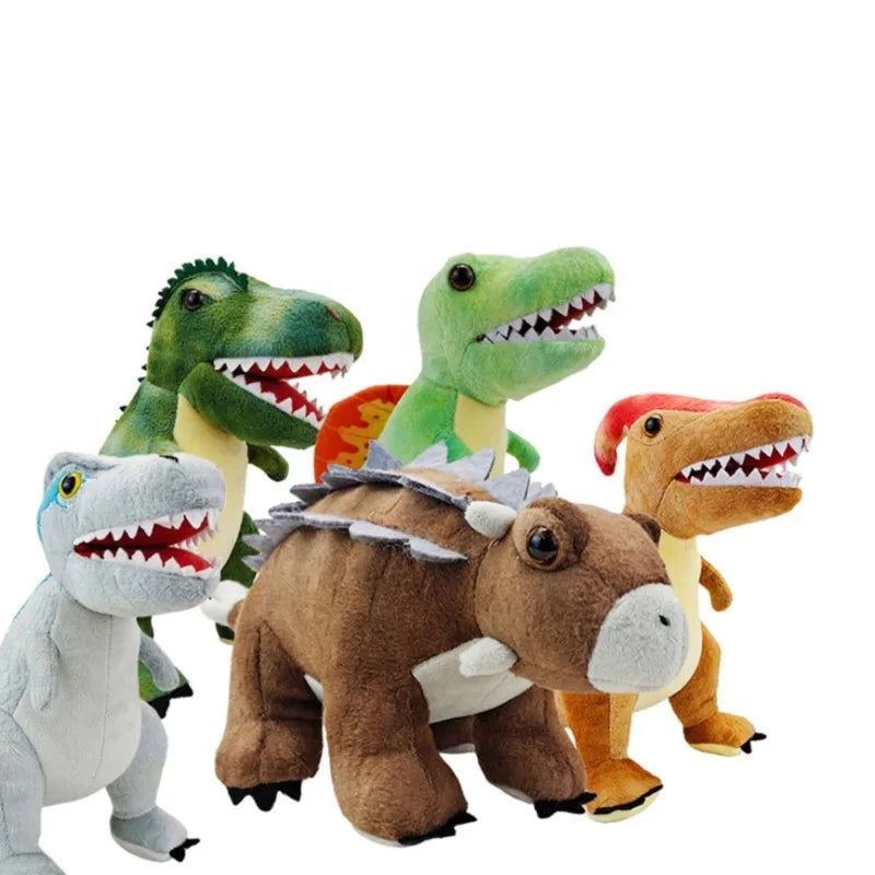 Mixade dinosaurier, Plysch