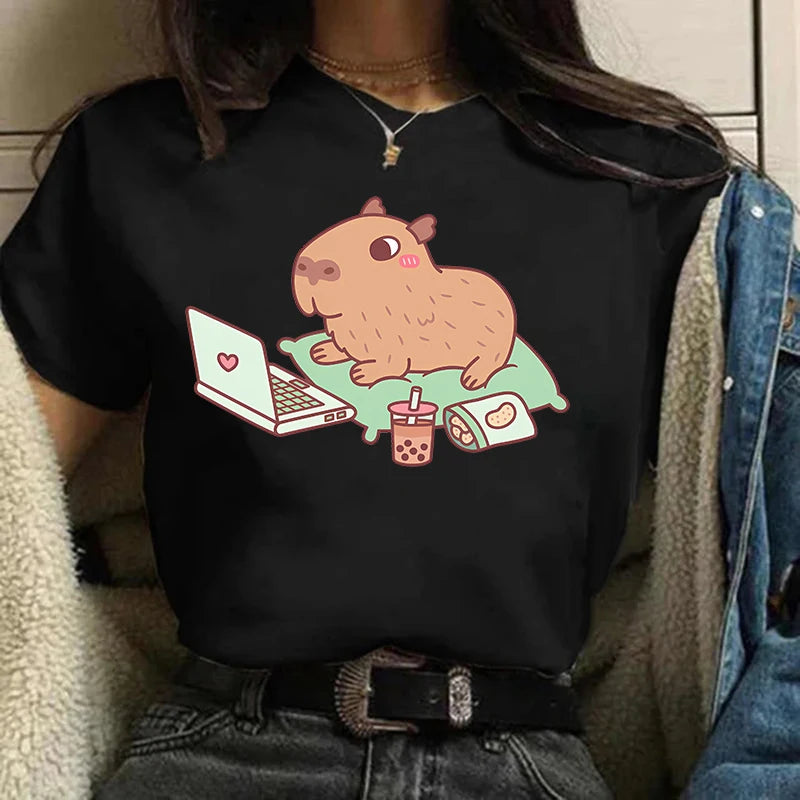 Capybara T-Shirts (Olika typer)
