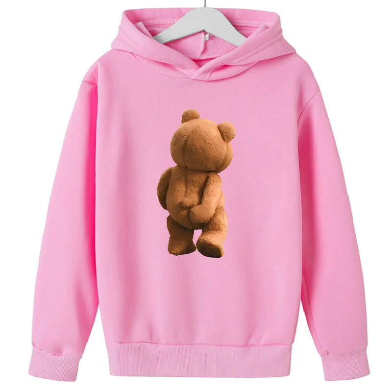 Teddybjörn kliar sig - Hoodie (Barn)