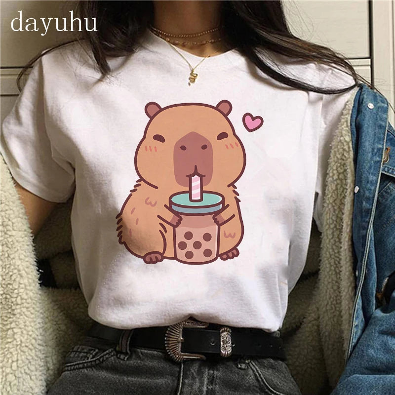 Capybara T-Shirts (Olika typer)