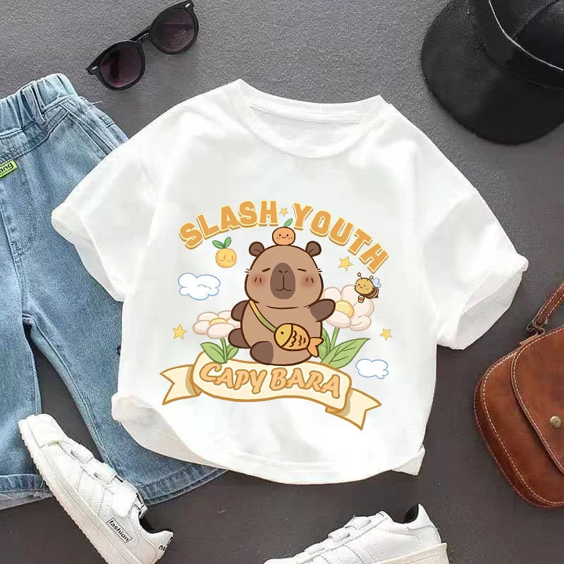 Kapybara, T-Shirt (Barn)