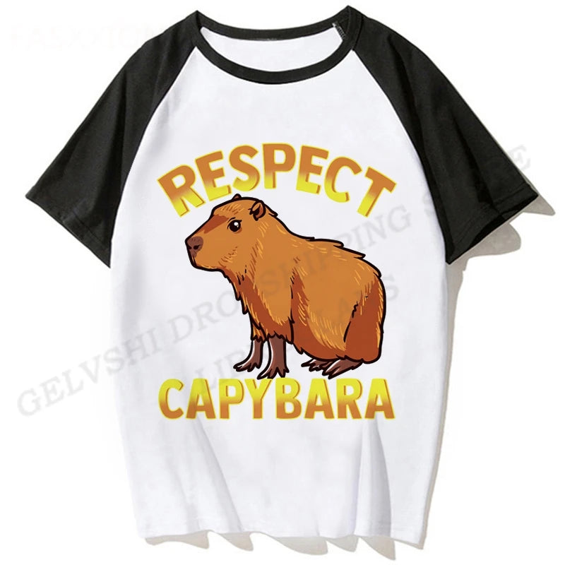 Kapybara T-shirts med tryck (Barn)