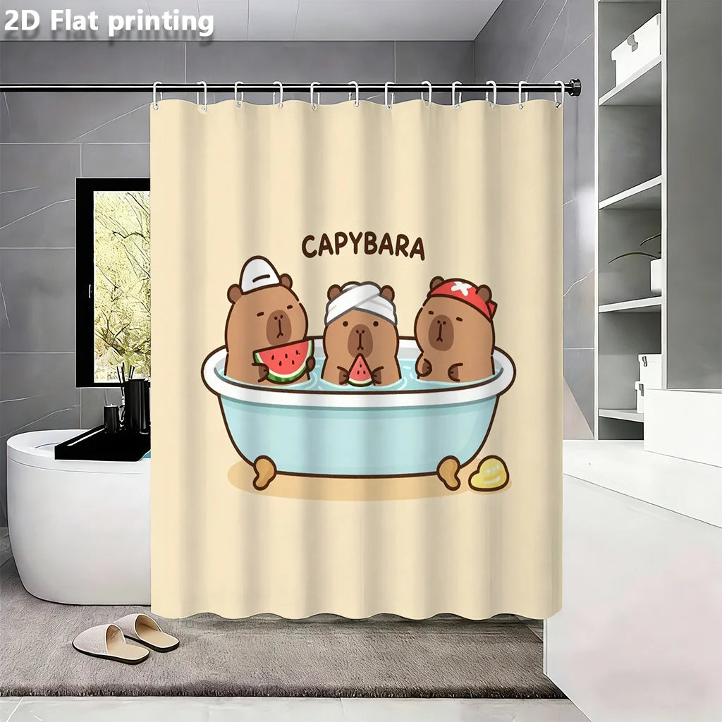 Capybara, Duschdraperi
