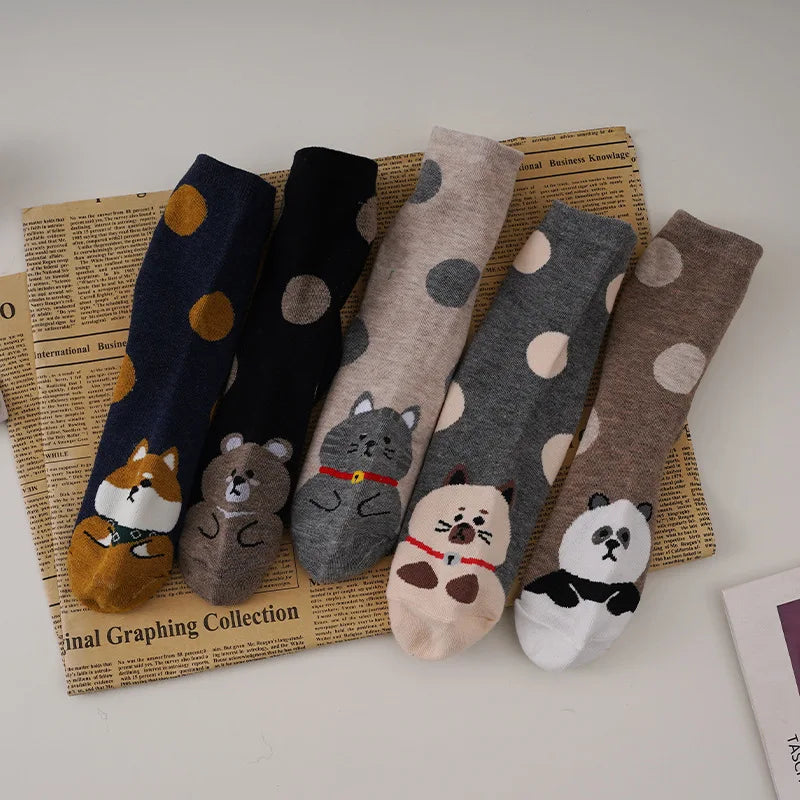 Sockar med söta djur