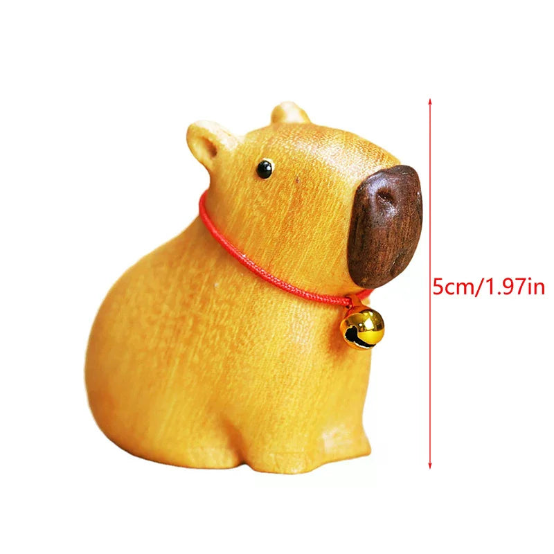 Handgjorda Kapybaras i trä