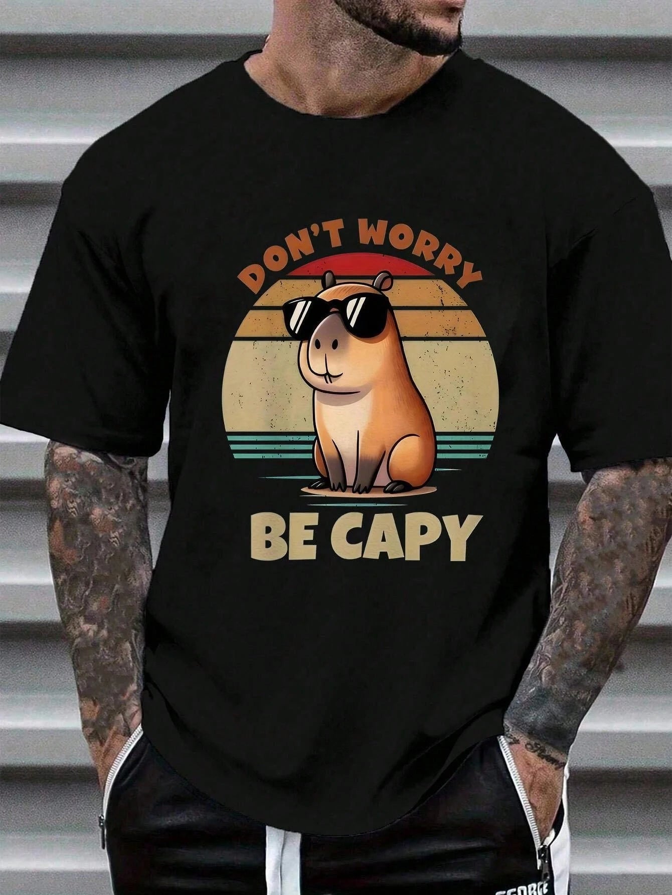T-shirt "Don't worry, be Capa"
