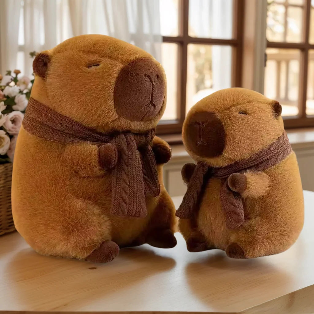 Kapybara med halsduk