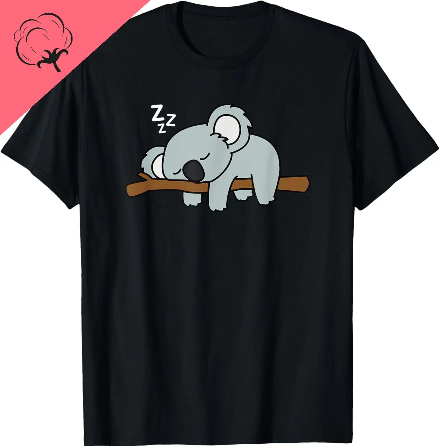 T-shirt med sovande koalabjörn