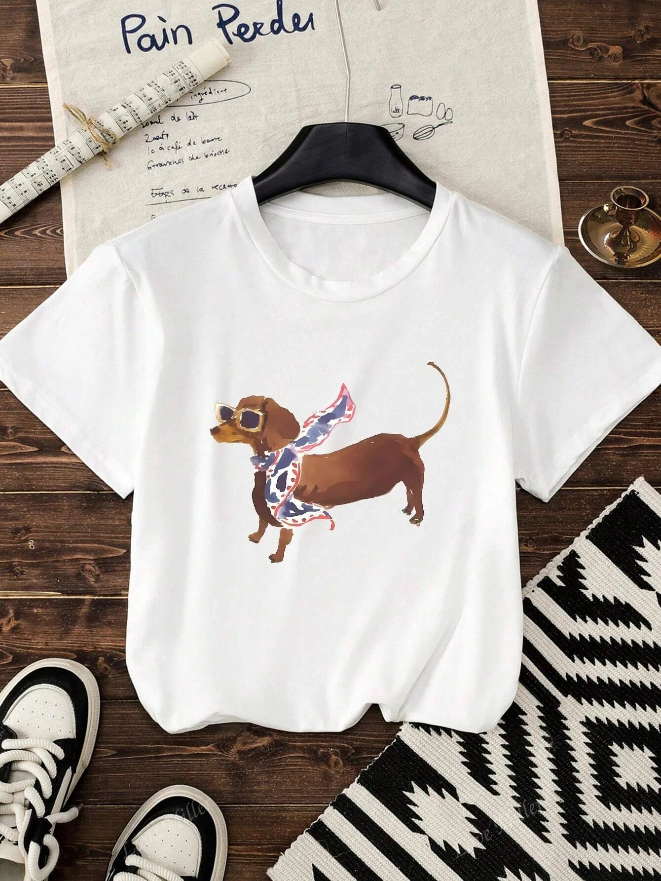 T-shirt (Fransk Taxhund)