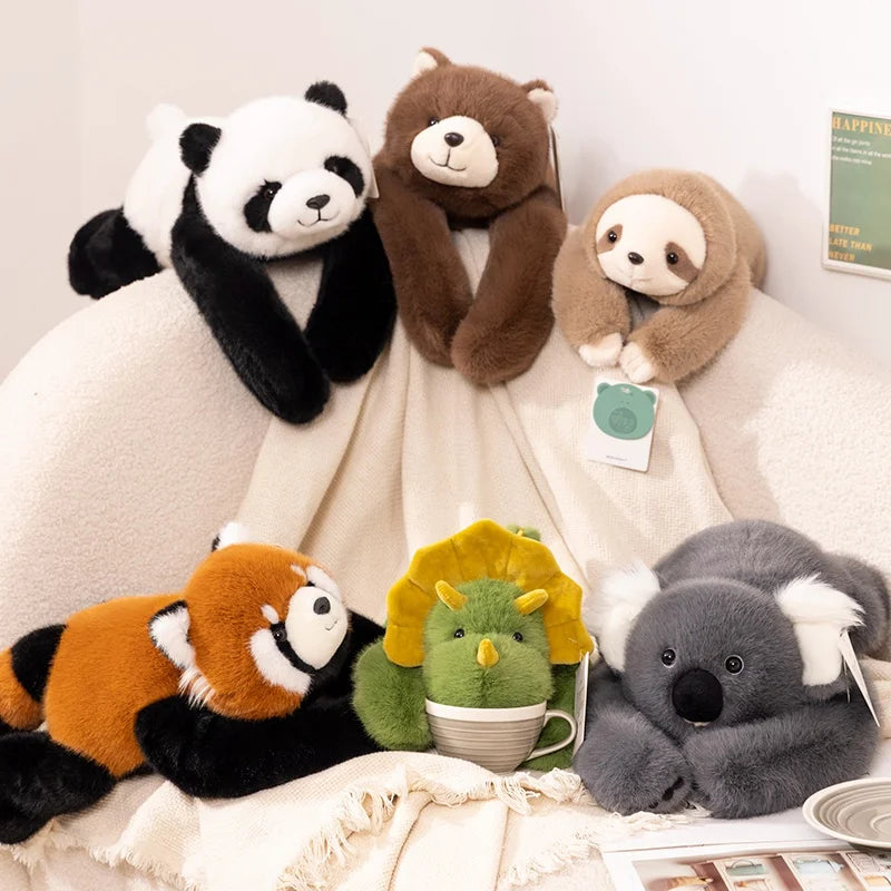 Panda med långa armar