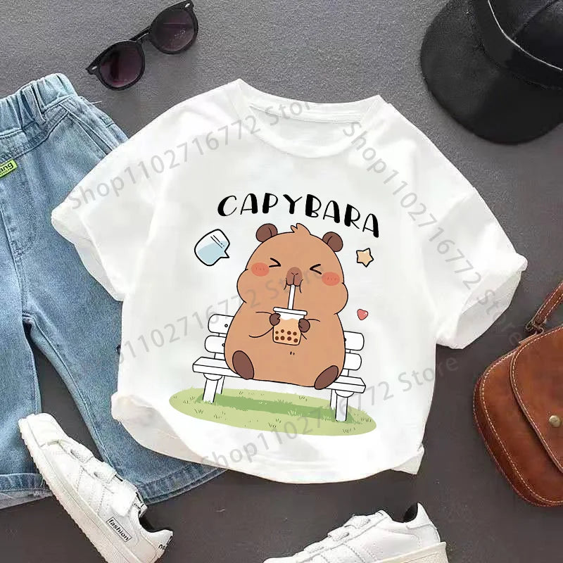 Kapybara, T-Shirt (Barn)