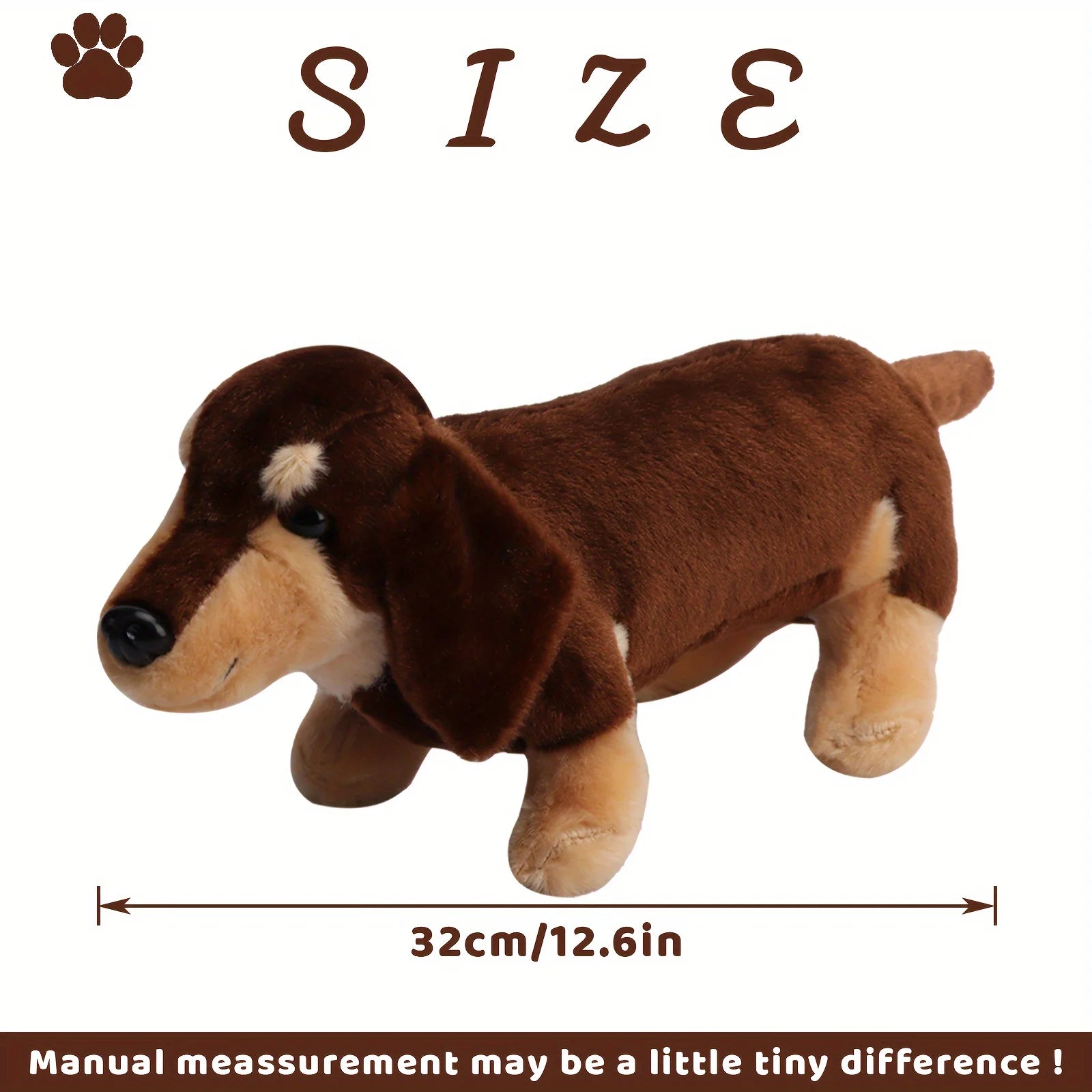Mjukisdjur (Taxhund) - 32 cm