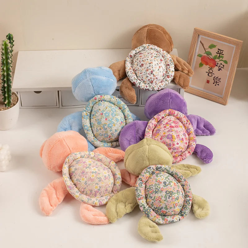 Sköldpaddor med färg