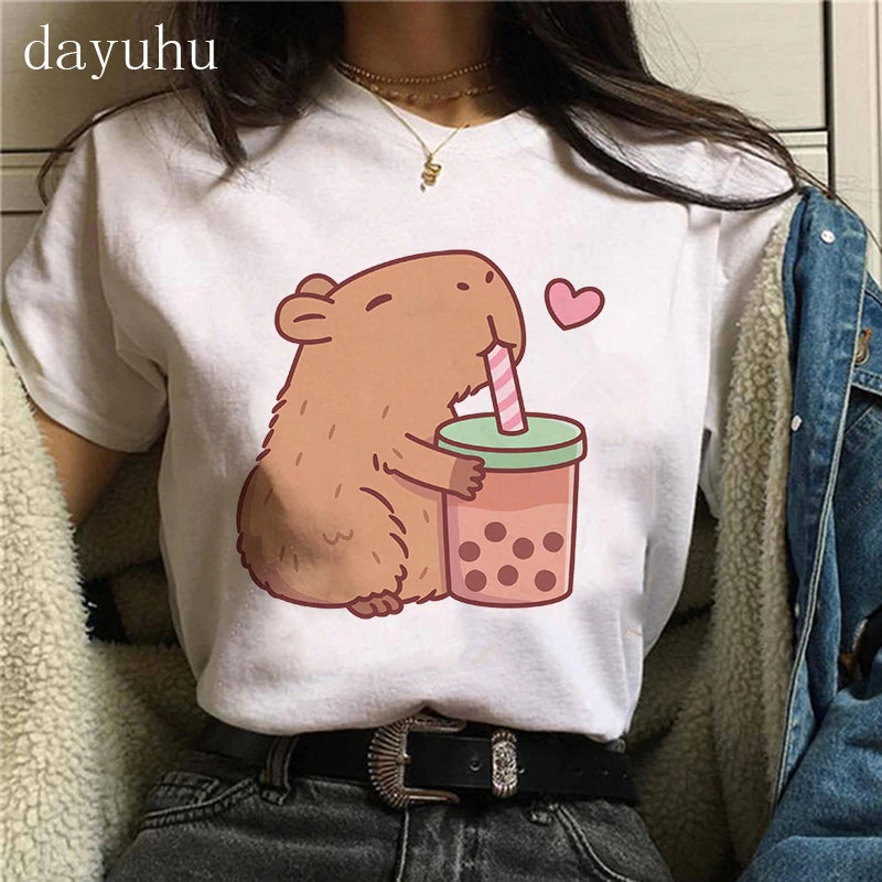 Capybara T-Shirts (Olika typer)