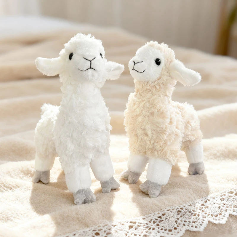 Fluffiga lamm & alpackor (25 cm)