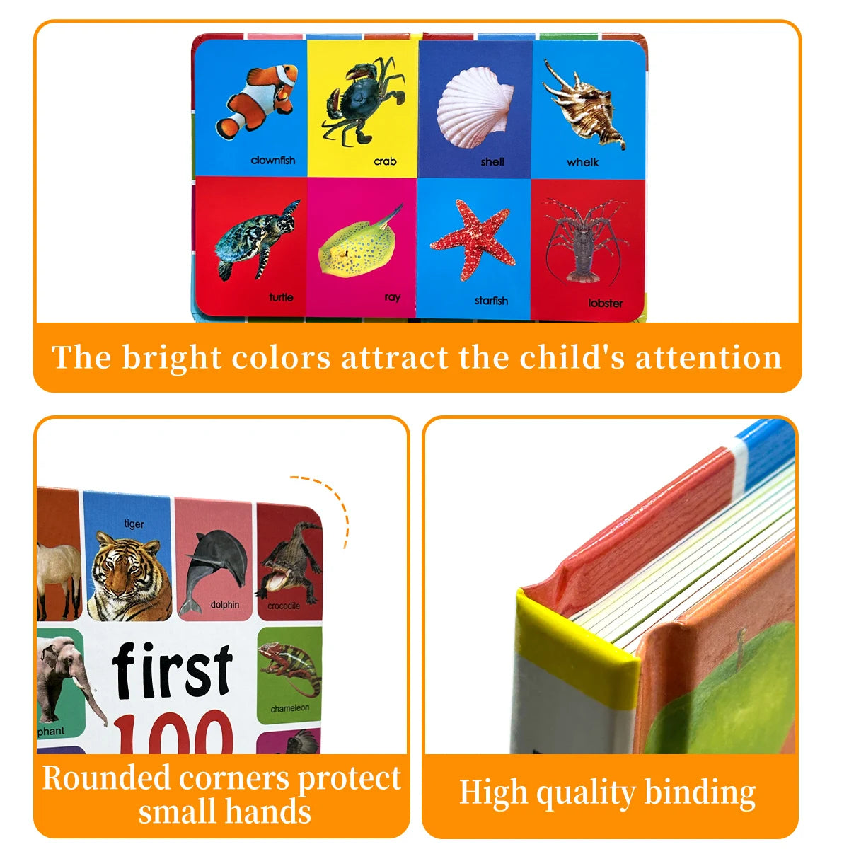 Pekbok - Djur på engelska (2-5 år)