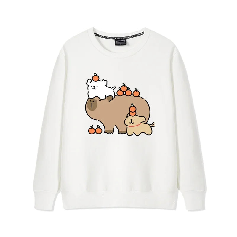 Kapybara med apelsin & vänner