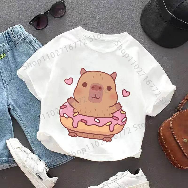 Kapybara, T-Shirt (Barn)