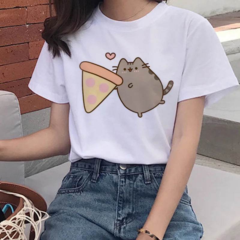 Pusheen Katt, T-shirt