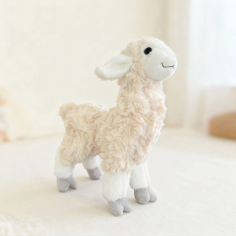 Fluffiga lamm & alpackor (25 cm)