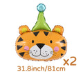 Djurballonger för fest (x2 pack)