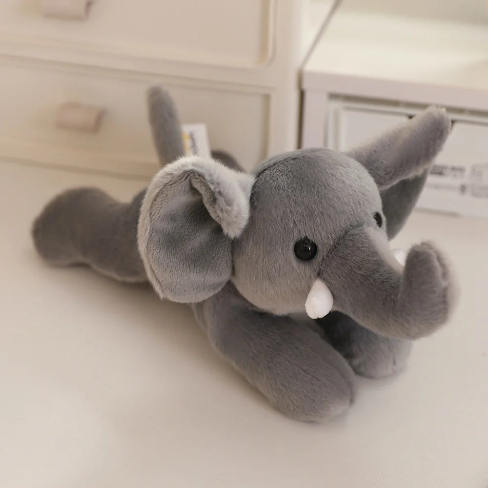 Elefant - Mörgrå, liggande