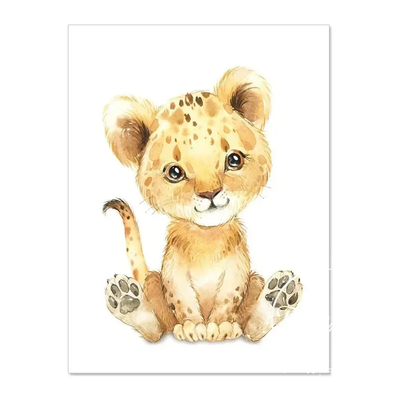 Tavlor - Massor av olika djur