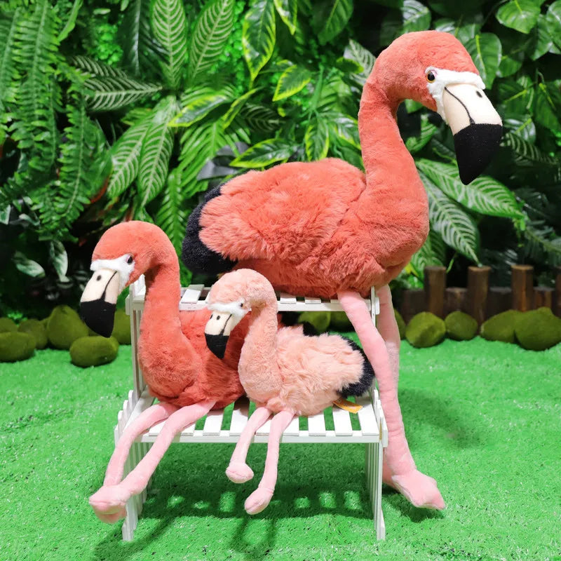 Realistiska Flamingos