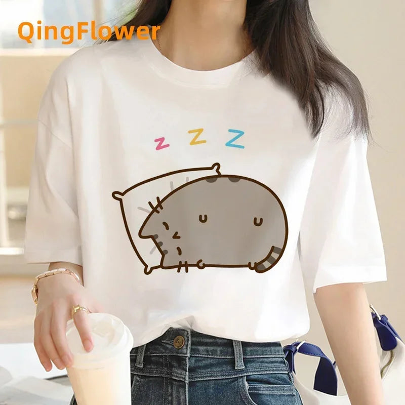 Pusheen Katt, T-Shirts