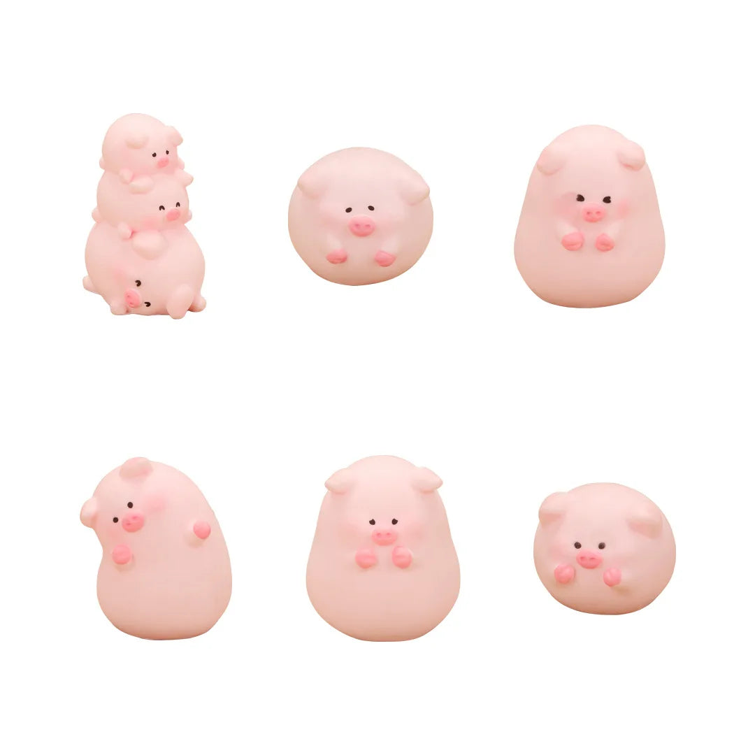 Minigrisar som dekoration