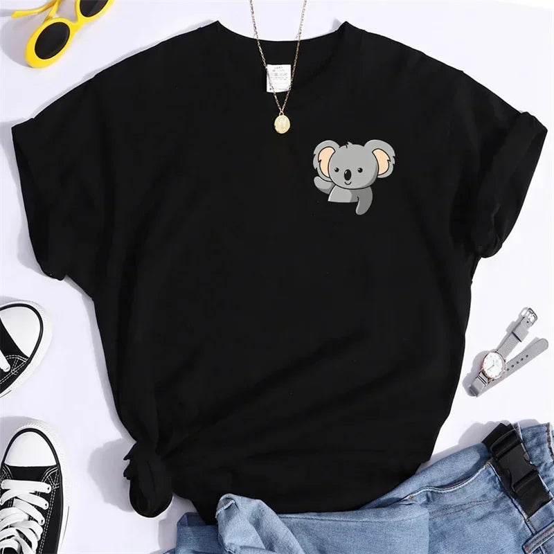 T-Shirt (Koala i fickan)