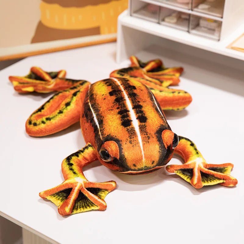 Realistiska grodor (Grön/Orange)