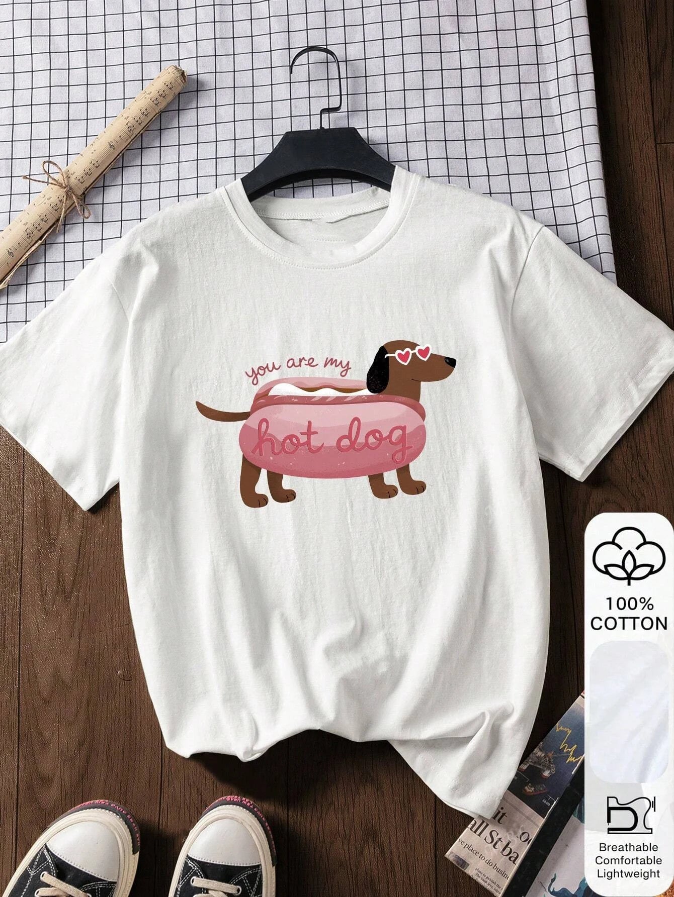 T-shirt (Fransk Taxhund)