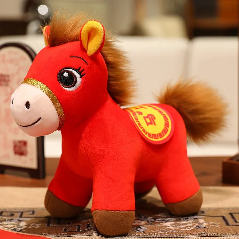 Red Lucky Horse