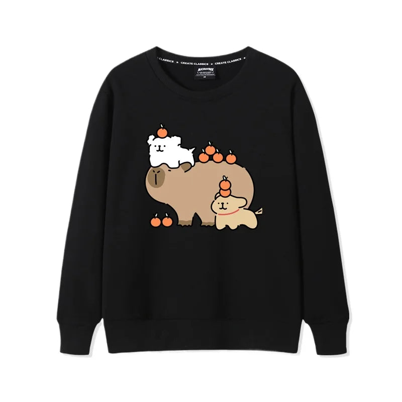 Kapybara med apelsin & vänner