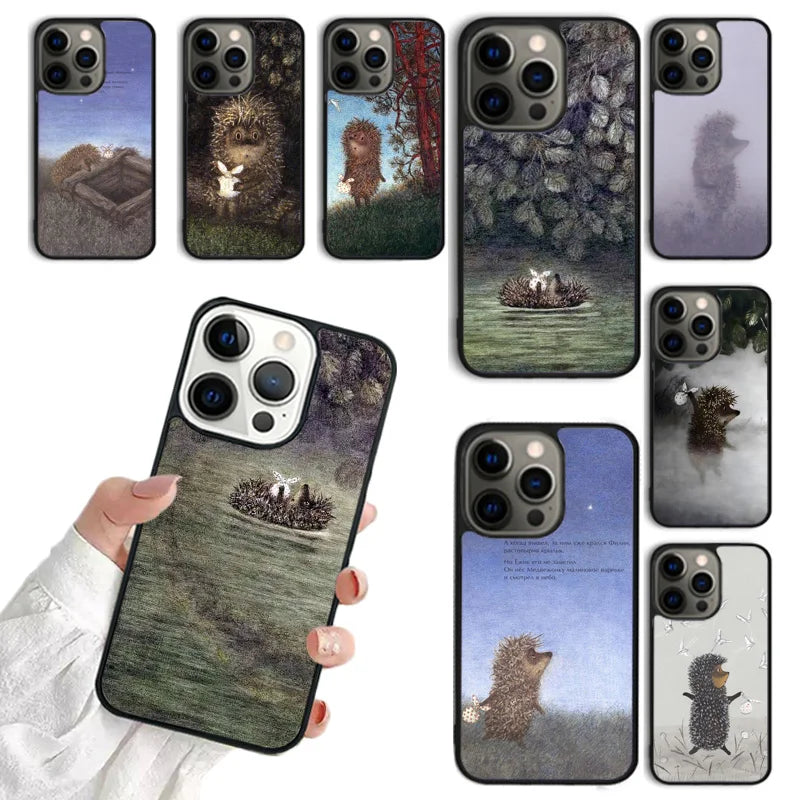 iPhone skal - Med igelkottar!