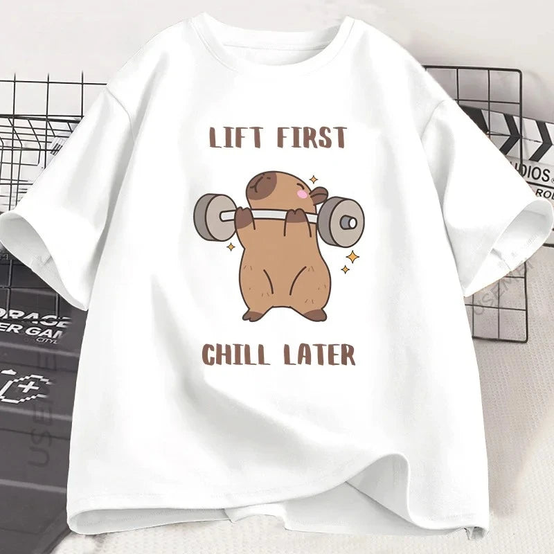 Tränande Kapybara - T-shirt