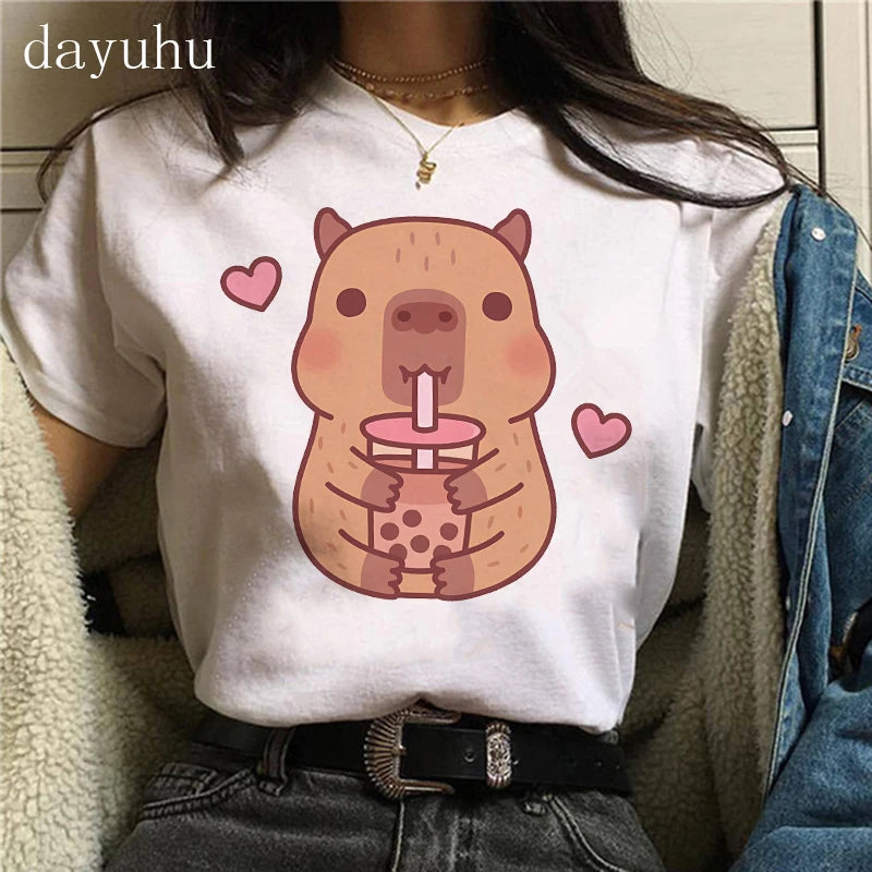 Capybara T-Shirts (Olika typer)