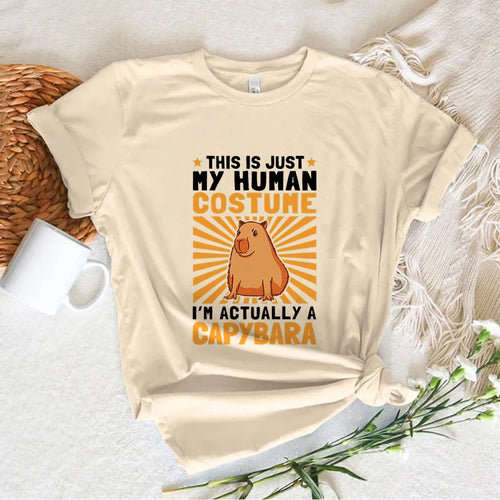 Capybara T-Shirts i flera olika tryck