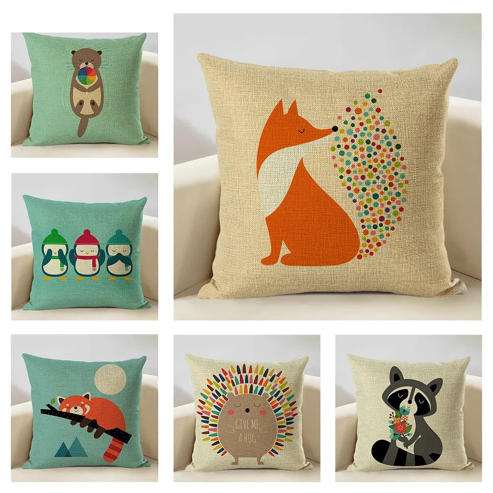 Kuddfodral - Olika djur