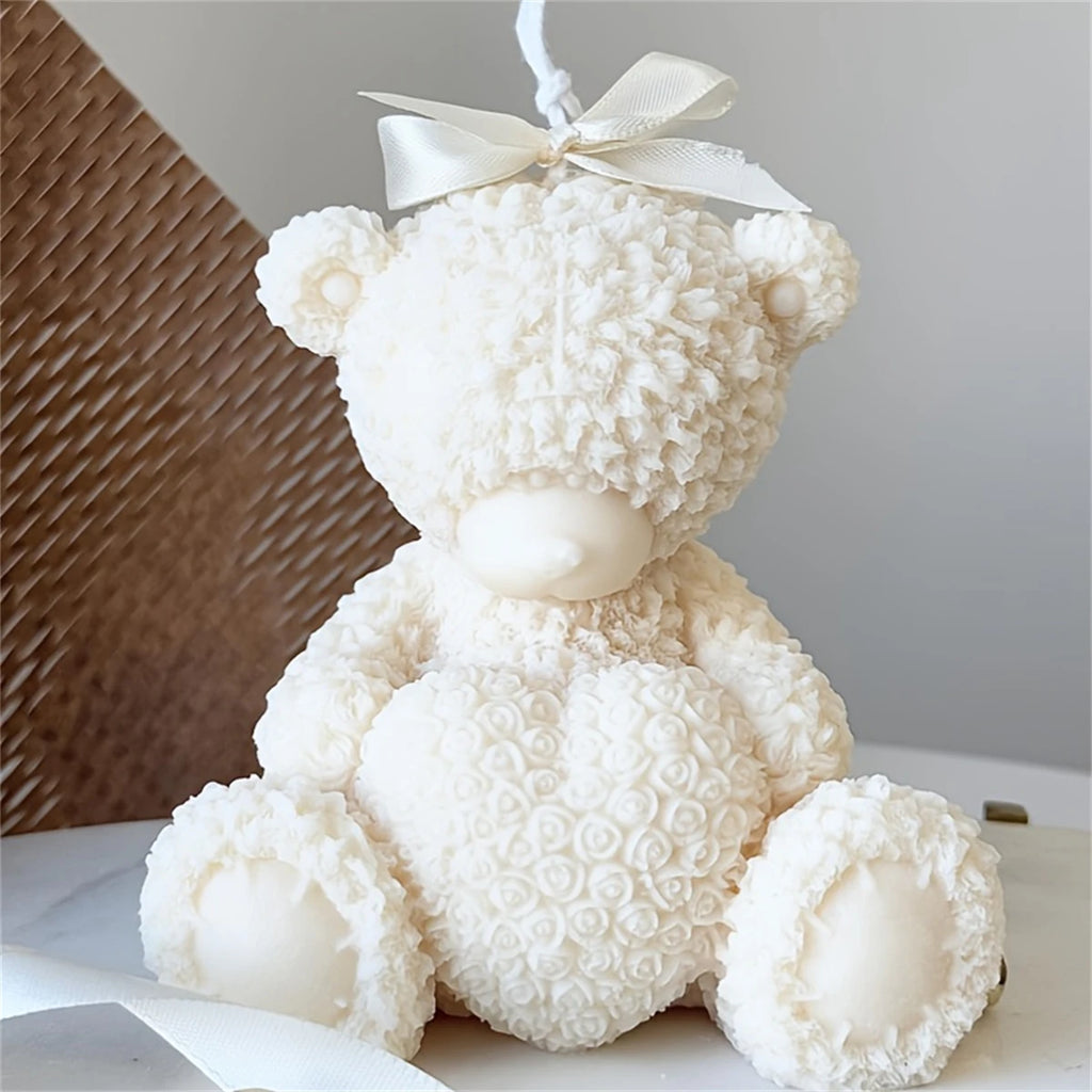 Ljus format som en nallebjörn