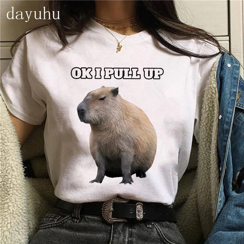 Capybara T-Shirts (Olika typer)